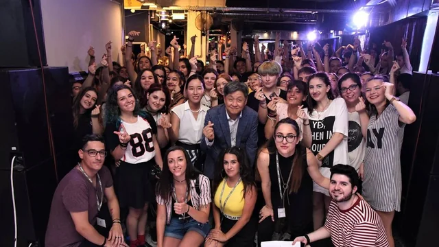 K-Pop World Greece community gathered for a fan meetup in Athens